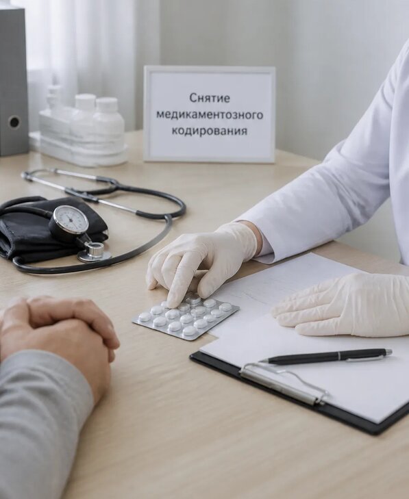 Снятие медикаментозного кодирования в Балахне от 5224 р. | Медзона